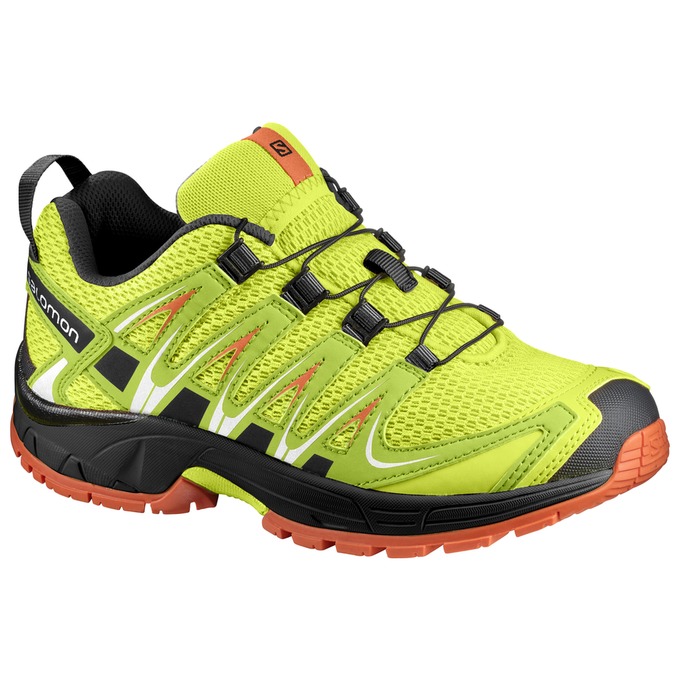 Salomon Singapore Kids Trail Running Shoes - XA PRO 3D K Yellow | 89431-JVYG